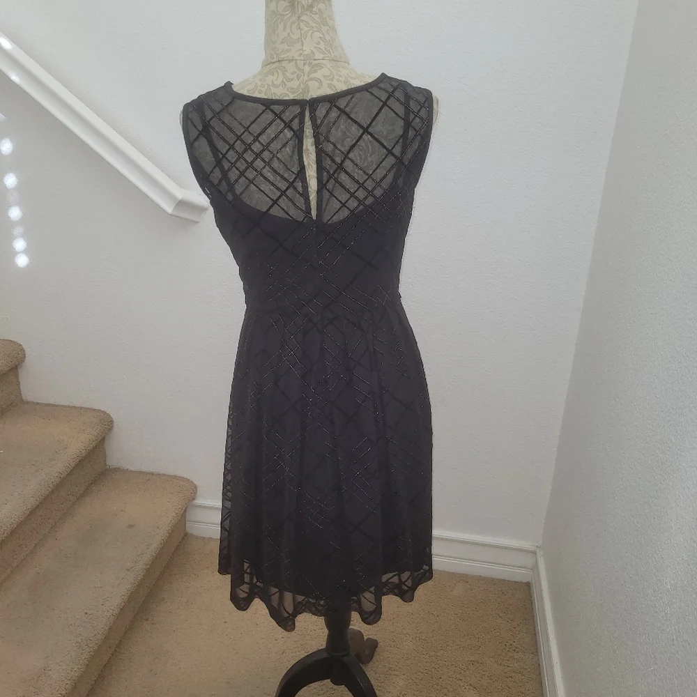 Ellen Tracy Dress Fit & Flare Little Black Dress - Picture 6 of 9